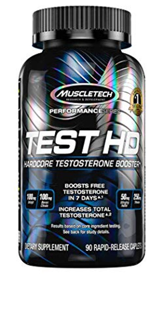 MuscleTech Test HD Testosterone Booster Supplement 90 Count