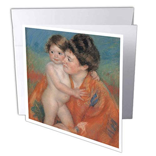 3dRose Set of 12 Greeting Cards Woman with Baby C 1902 by Mary Cassatt gc-169711-2 3dRose Set of 12 Greeting Cards Woman with Baby C 1902 by Mary Cassatt gc-169711-2
