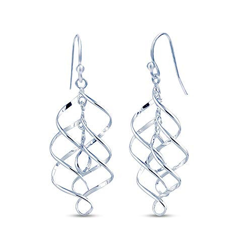 925 Sterling Silver Infinity Knot Drop Dangle Earrings for Women Teen