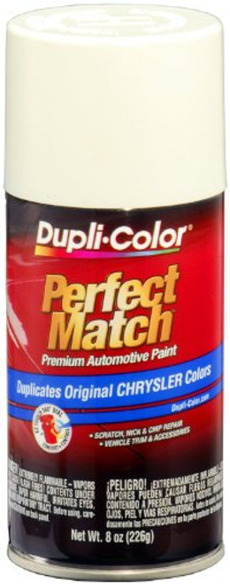 Dupli-Color EBCC04077 Stone White Chrysler Perfect Match Automotive Paint - 8 oz. Aerosol Dupli-Color EBCC04077 Stone White Chrysler Perfect Match Automotive Paint - 8 oz. Aerosol