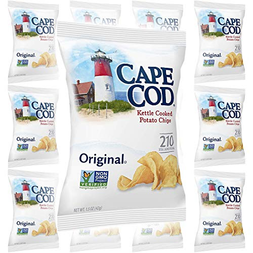 Cape Cod Potato Chips Original Kettle Cooked Single-Serve 1_5 Ounce 12-Pack