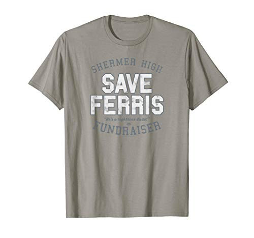 Ferris Bueller Shermer High Save Ferris T-Shirt