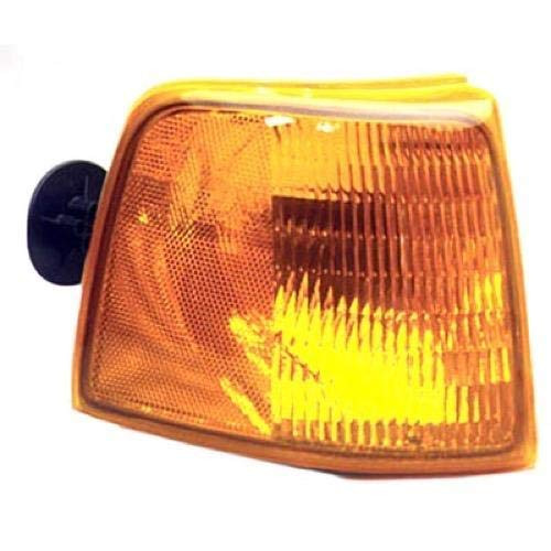 Go-Parts - for 1993 - 1997 Ford Ranger Parking Light Assembly  Lens Cover - Right Passenger Side F37Z 13200 B FO2521116 Replacement 1994 1995 1996