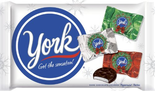 Holiday York Peppermint Patties 11-Ounce Bag Pack of 2