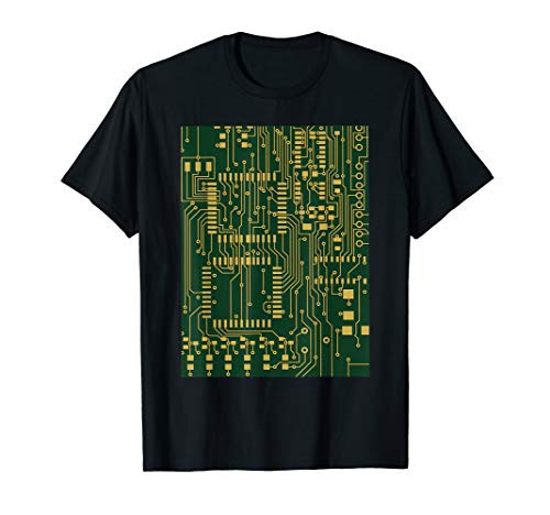 Computer Circuit Board - Electronics Tech T Shirt T-Shirt