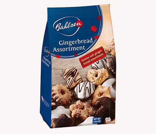 Bahlsen Gingerbread Assortment Lebkuchen Mischung 10_6 oz 300g Pack of 2