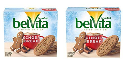 belVita Gingerbread Breakfast Biscuits 5 Count Box 8_8 Ounce 8_8 Ounce 2-Pack