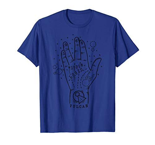 Star Trek Original Series Vulcan Palmistry Graphic T-Shirt Star Trek Original Series Vulcan Palmistry Graphic T-Shirt