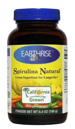 Earthrise Spirulina Natural 180 Grams Powder