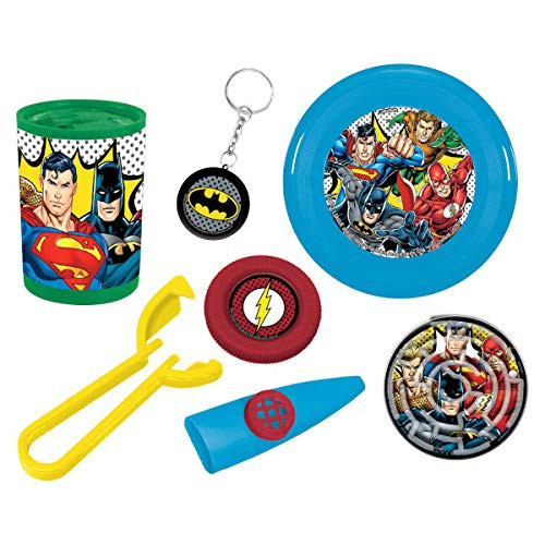 amscan Assorted Justice League Kids Value Pack Favor- 48 pcs_