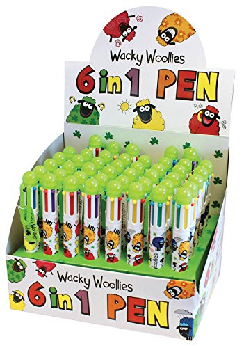 Wacky Woollies 6 In 1 Colour Pen