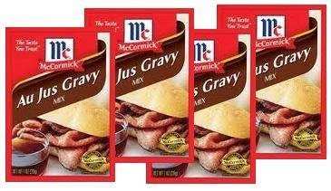 McCormick Au Jus Gravy Mix 1 oz Packets 4 Pack
