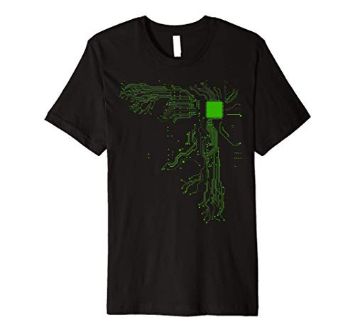 Heart of the Tech Nerd Computer Core Processor T-shirt