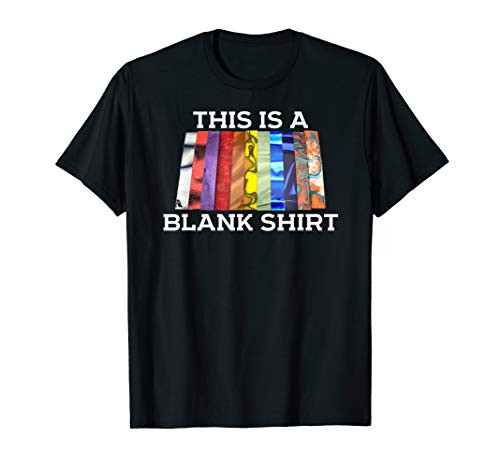 This is a Blank Shirt Funny Penturner T-shirt Acrylic