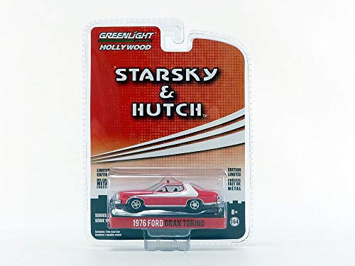 Greenlight 1:64 Hollywood Series 18 Starsky & Hutch 1976 Ford Gran Torino DieCast Vehicle