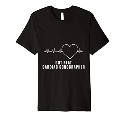 Cardiac Sonographer Echo Tech Practice RDCS Premium T-Shirt