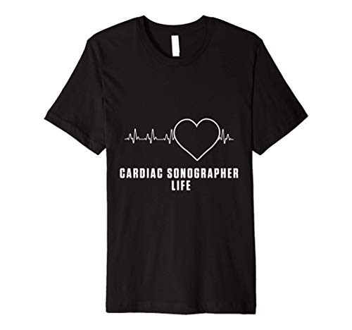 Cardiac Sonographer Echo Tech Practicing RDCS Premium T-Shirt