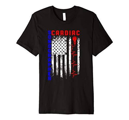 Cardiac Sonographer Echo Tech Inspires RDCS Premium T-Shirt