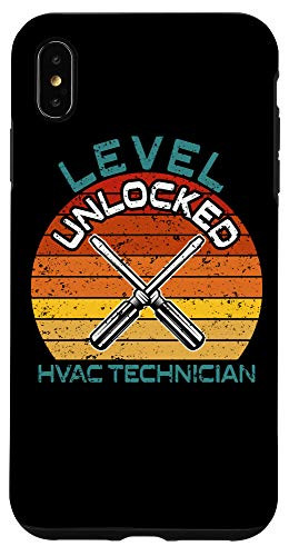 iPhone XS Max HVAC Technician Fun Skills Funny HVAC Tech Case