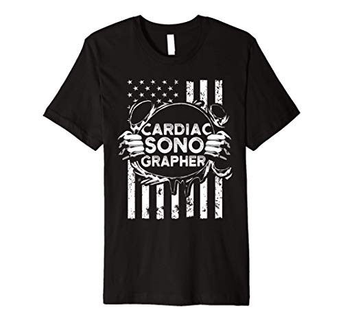 Cardiac Sonographer Echo Tech Fun Skilled RDCS Premium T-Shirt
