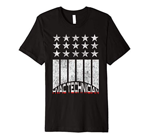 HVAC Technician Fun Skilled Funny HVAC Tech Premium T-Shirt