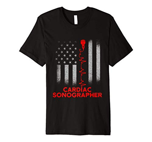 Cardiac Sonographer Echo Tech Inspiring RDCS Premium T-Shirt