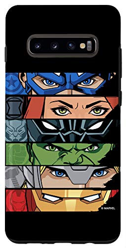 Galaxy S10 Marvel Avengers Classic Super Heroes Game Face Case