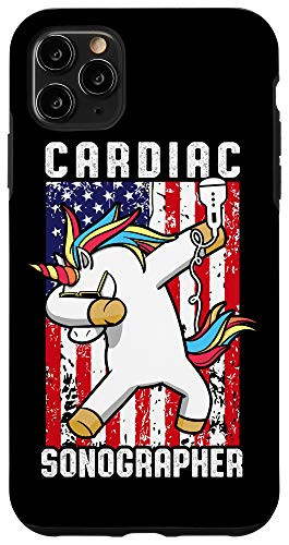 iPhone 11 Pro Max Cardiac Sonographer Echo Tech Power Flag RDCS Case