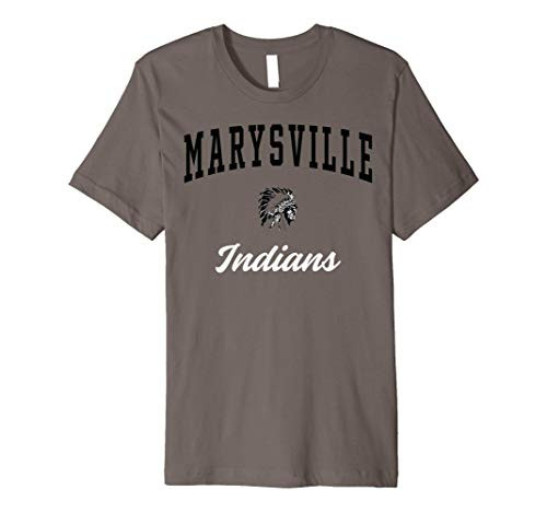 Marysville High School Indians Premium T-Shirt C3