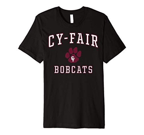 Cy-Fair High School Bobcats Premium T-Shirt C1