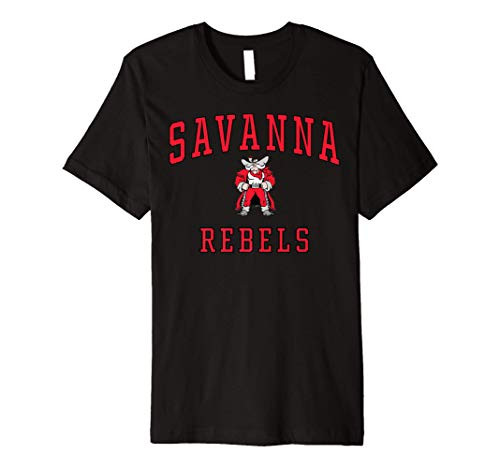 Savanna High School Rebels Premium T-Shirt C1