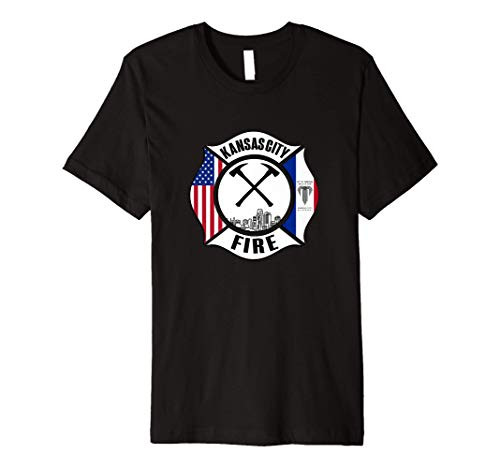 Kansas City Missouri Fire Rescue Department Firefighters Premium T-Shirt