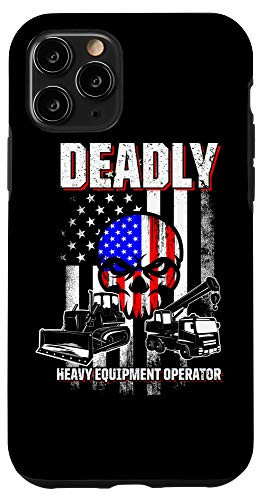 iPhone 11 Pro Heavy Equipment Operator Practice Funny Driver Case