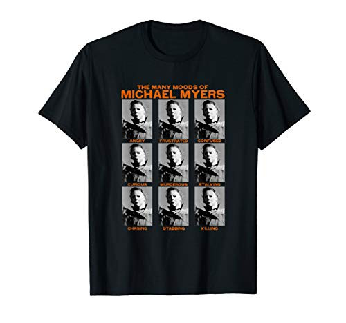 Halloween Many Moods of Michael Myers T-Shirt