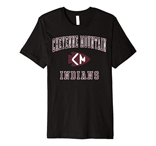 Cheyenne Mountain High School Indians Premium T-Shirt C1