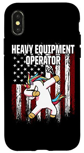 iPhone XXS Heavy Equipment Operator Studies Funny Driver Case