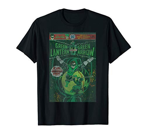 DC Comics Green Lantern And Green Arrow Comic Cover T-Shirt