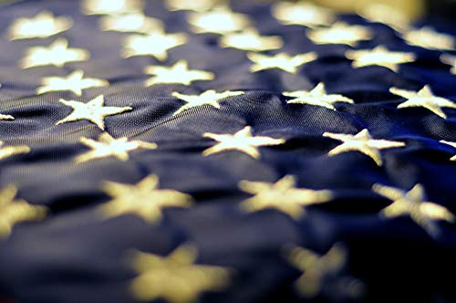 Aniler - American USA US Flag 3x5 ft Embroidered Stars Sewn Stripes Brass Grommet Outside USA Flag Aniler - American USA US Flag 3x5 ft Embroidered Stars Sewn Stripes Brass Grommet Outside USA Flag