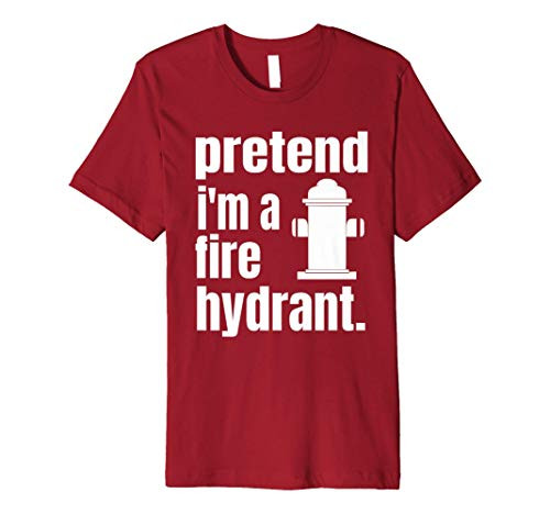Pretend Im A Fire Hydrant Costume Premium T-Shirt