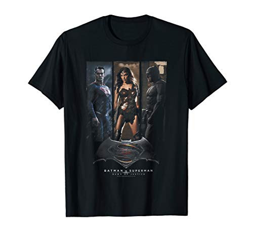 Batman v Superman 3 Phases T Shirt