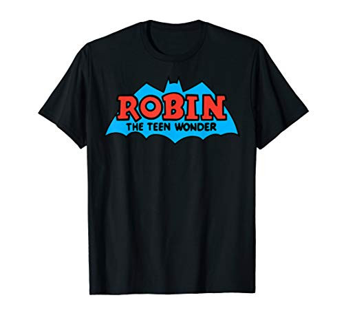 DC Comics Robin The Teen Wonder Classic Logo T-Shirt
