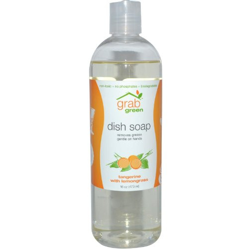 Grabgreen Dish Soap Tangent Lemongrass, 16 oz Grabgreen Dish Soap Tangent Lemongrass, 16 oz