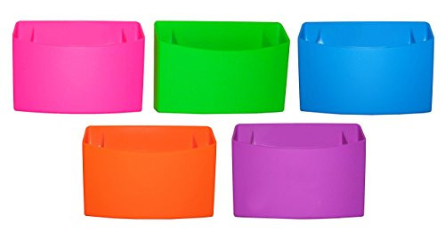 Inkology Color Rush Silicone Magnetic Locker Bin, Color May Vary (519-3)