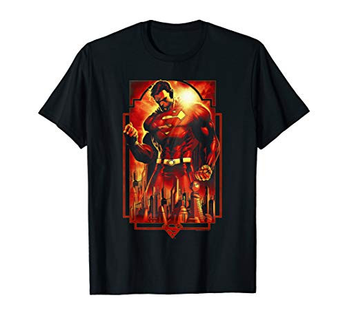 Superman Metropolis Deco T Shirt