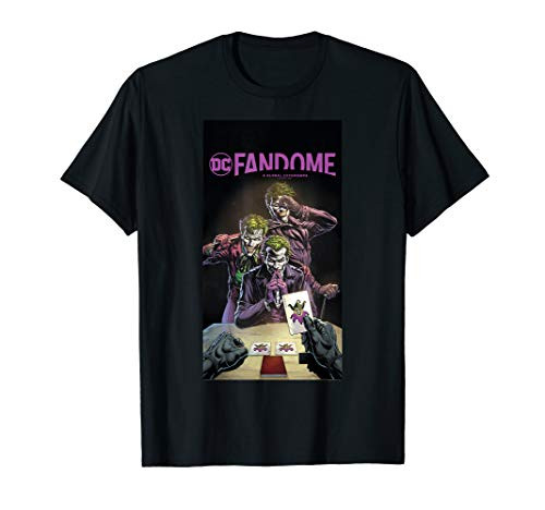 DC Fandome The Joker Poses Comic Cover T-Shirt