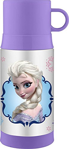 Thermos Funtainer 12 Ounce Warm Beverage Bottle, Frozen