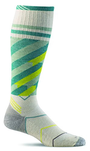 Sockwell Womens Cyclone Graduated Compression Socks MediumLarge Natural