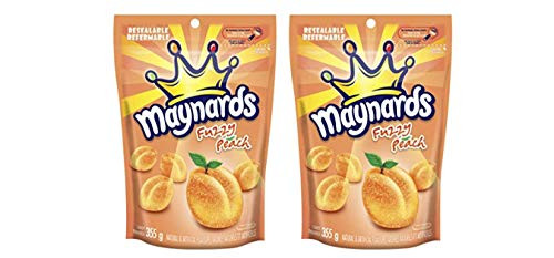 2 Pack Maynards Fuzzy Peach Candy 355 Gram Imported From Canada 2 Pack Maynards Fuzzy Peach Candy 355 Gram Imported From Canada