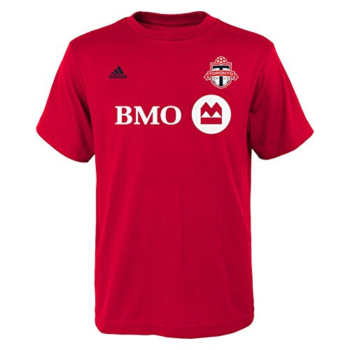 MLS Toronto FC Boys Outerstuff Short Sleeve Player Tee Team Color Youth Medium 10-12 MLS Toronto FC Boys Outerstuff Short Sleeve Player Tee Team Color Youth Medium 10-12