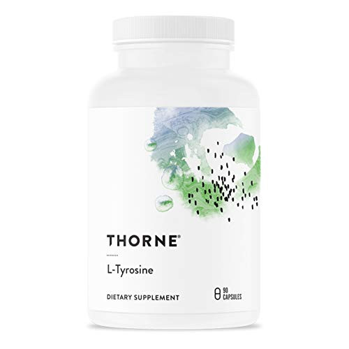 Thorne Research - L-Tyrosine - Amino Acid Supplement to Support Production of Dopamine and Norepinephrine - 90 Capsules Thorne Research - L-Tyrosine - Amino Acid Supplement to Support Production of Dopamine and Norepinephrine - 90 Capsules